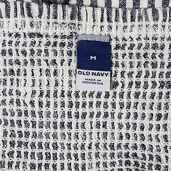 Old Navy Gray and White Spaghetti Strap Sundress - Picture 5 of 6